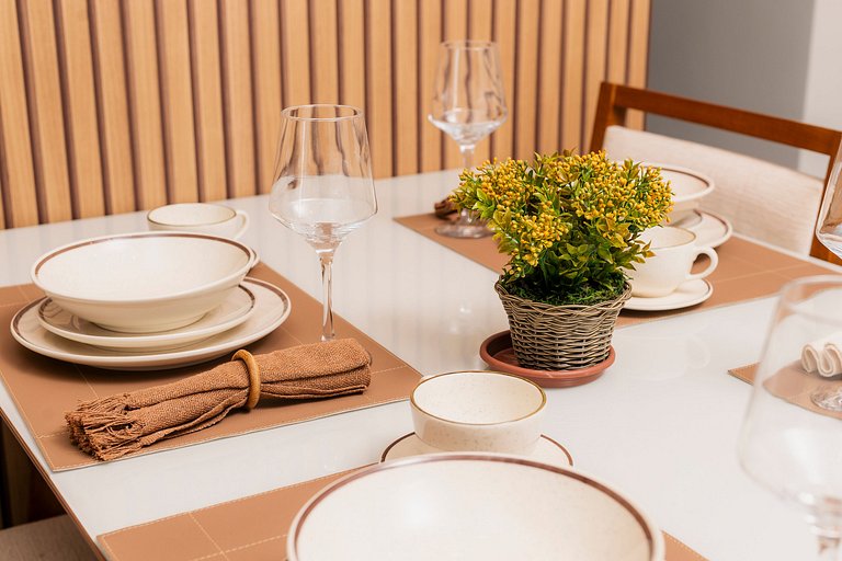 Apto Luxuoso Prime- Em frente ao Parque das Águas!