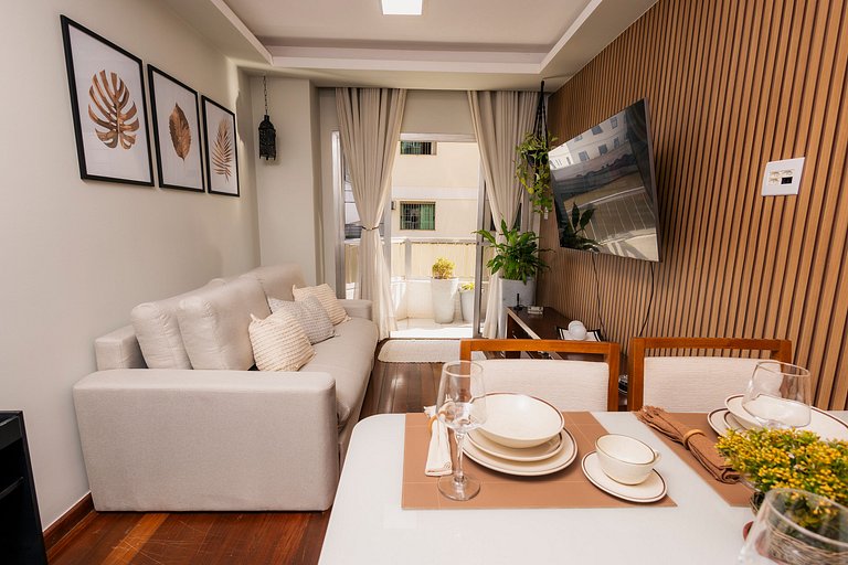 Apto Luxuoso - Em frente ao Parque das Águas!