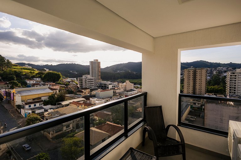 Flat Alto Padrão – Novo e ar condicionado