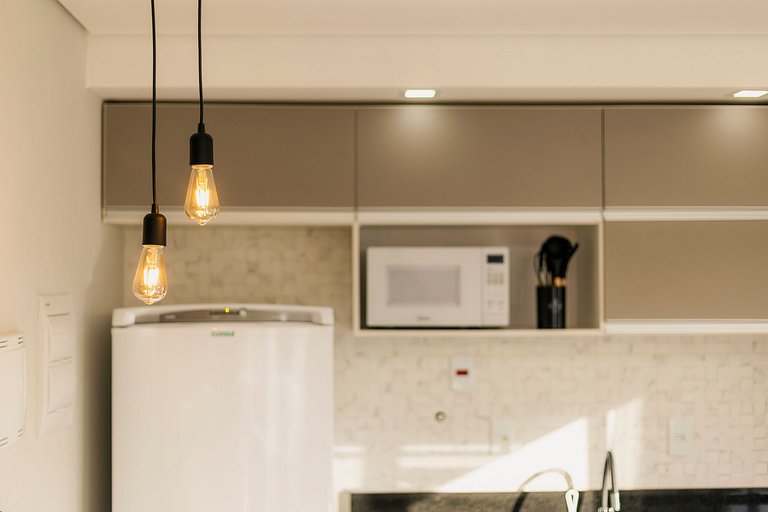 Flat Alto Padrão – Novo e ar condicionado