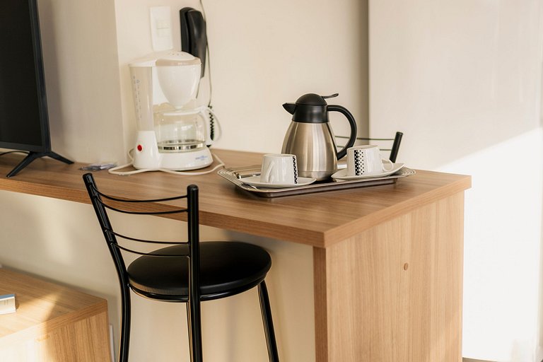 Flat Majestique - A poucos metros do centro