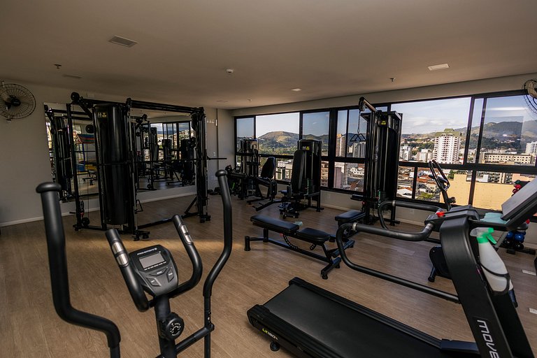 Flat Alto Padrão – Novo e ar condicionado