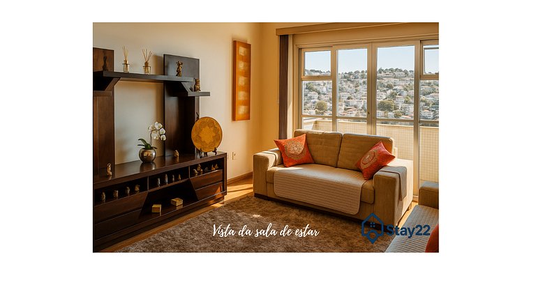 Vista Prime Centro - Vista linda. Faça tudo a pé!