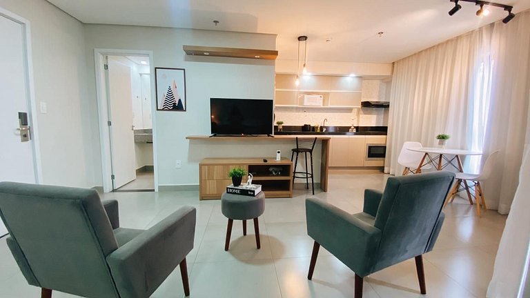 Stay 22 - Flat novinho, perto de TUDO