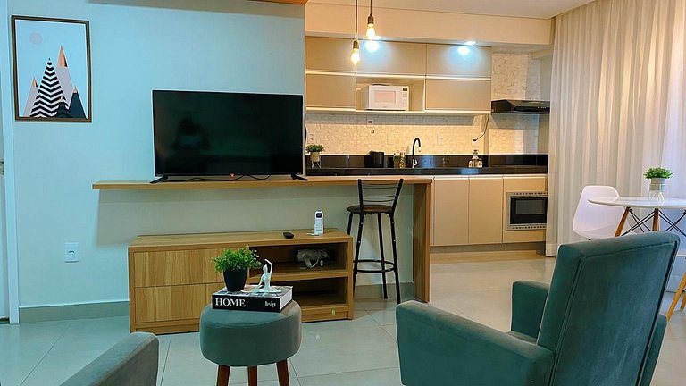 Stay 22 - Flat novinho, perto de TUDO