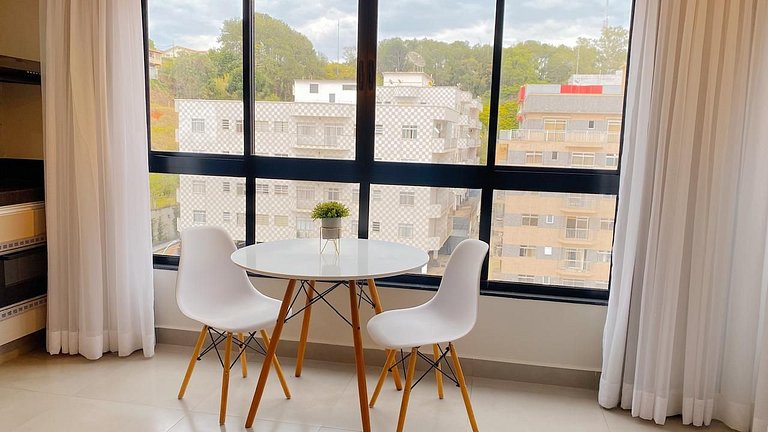 Flat novinho, perto de TUDO - Conforto total