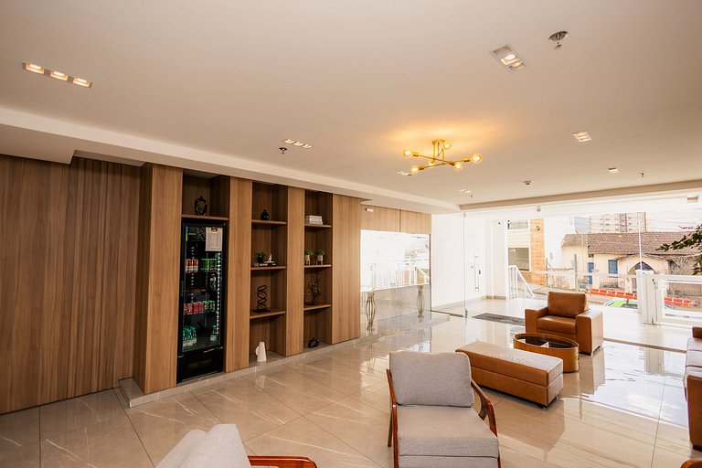 Flat novinho, perto de TUDO - Conforto total