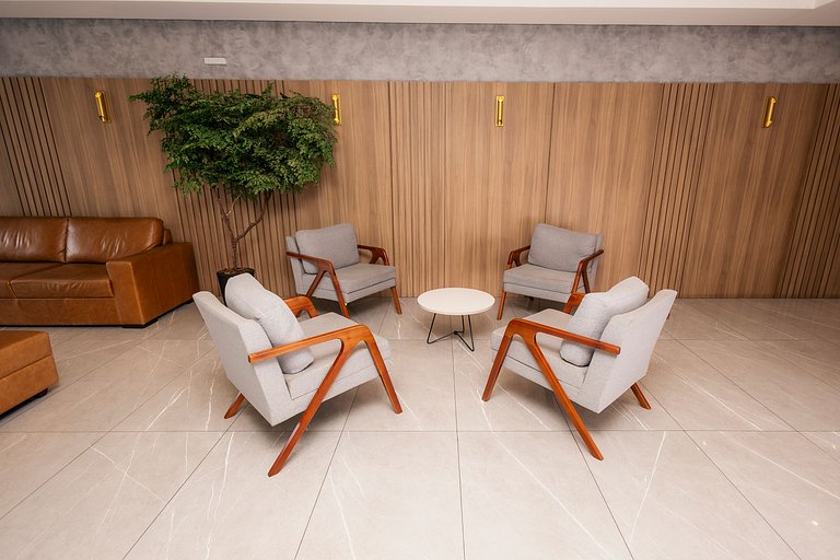 Flat novinho, perto de TUDO - Conforto total