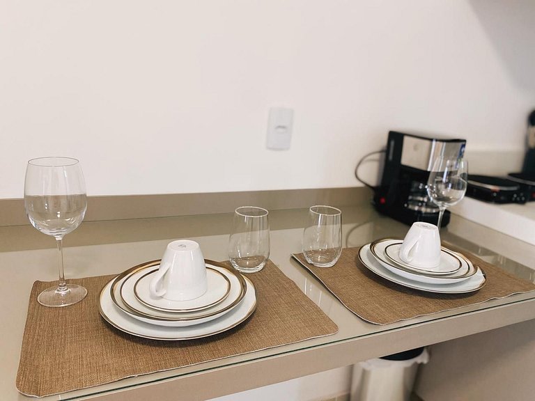 Flat Novo e Moderno na Melhor Localização!