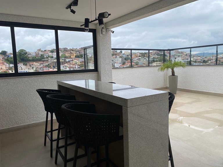 Apto Novo com Lazer Completo - Perto do Centro