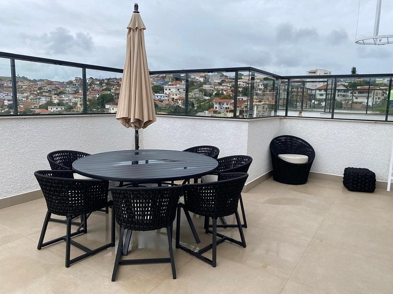 Apto Novo com Lazer Completo - Perto do Centro