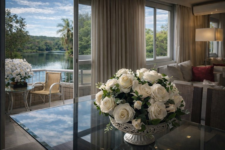 Apto com Vista Espetacular para o Parque das Águas