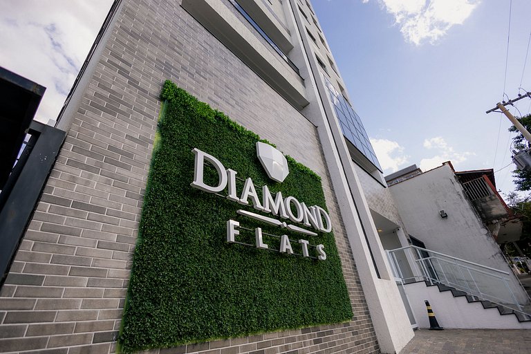 Flat - Novo e lazer completo no centro da cidade