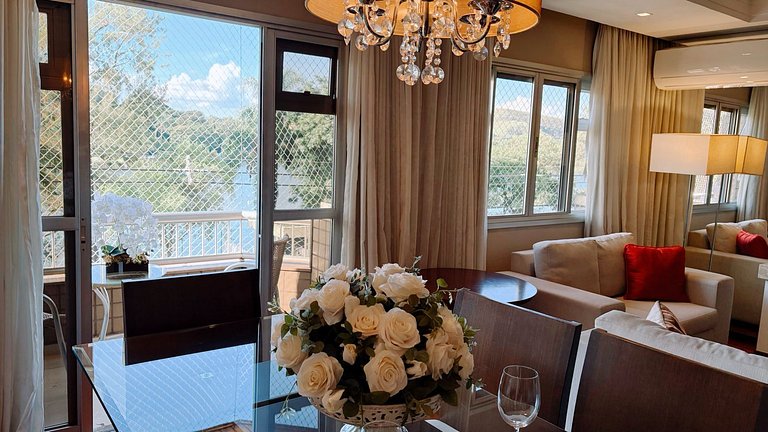 Apto com Vista Espetacular para o Parque das Águas