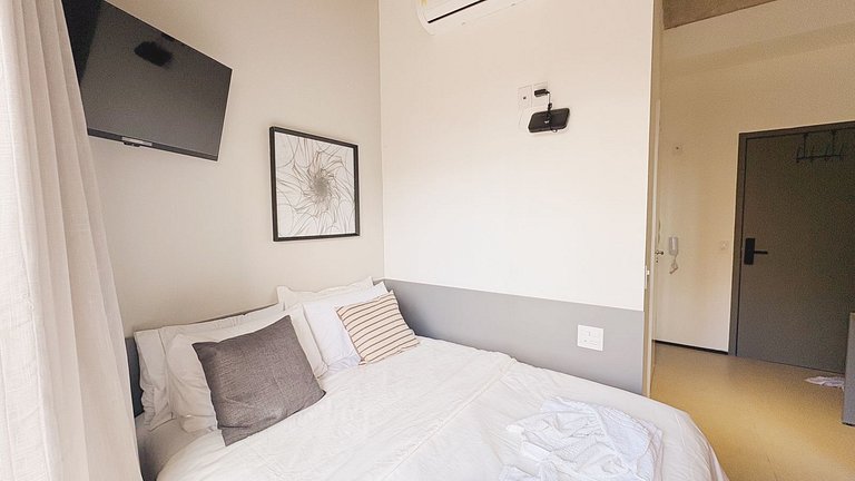 Studio moderno na regiao da Paulista- Faça td a pé