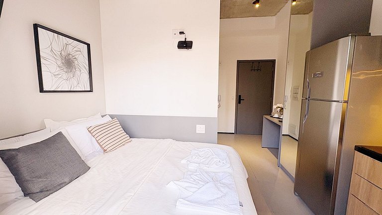 Studio moderno na regiao da Paulista- Faça td a pé