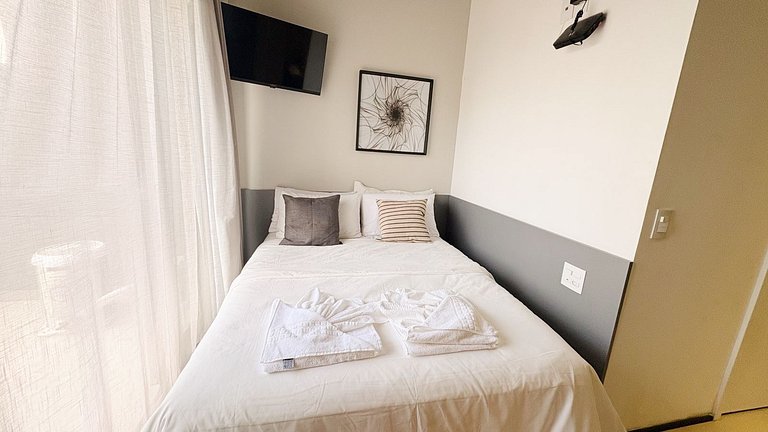 Studio moderno na regiao da Paulista- Faça td a pé