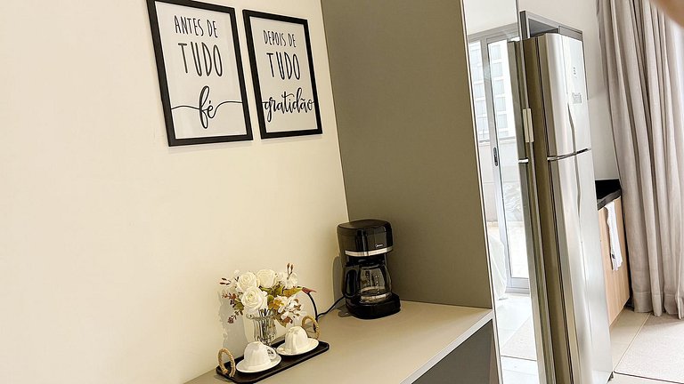 Studio moderno na regiao da Paulista- Faça td a pé