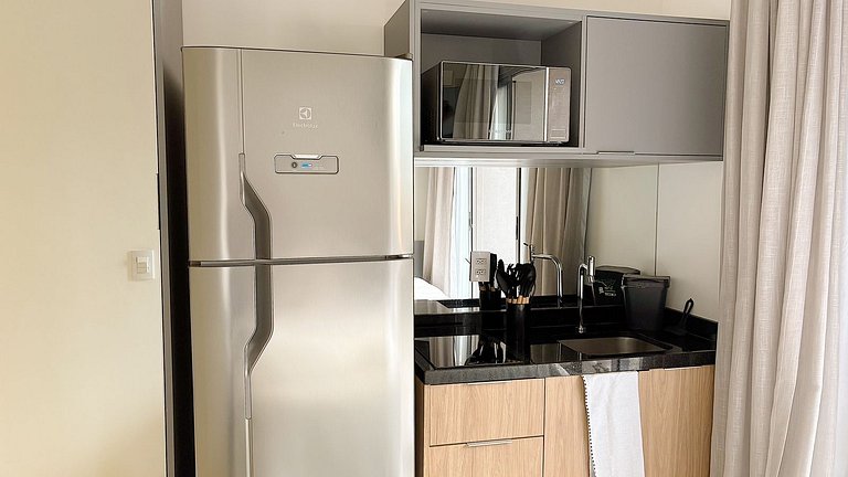 Studio moderno na regiao da Paulista- Faça td a pé