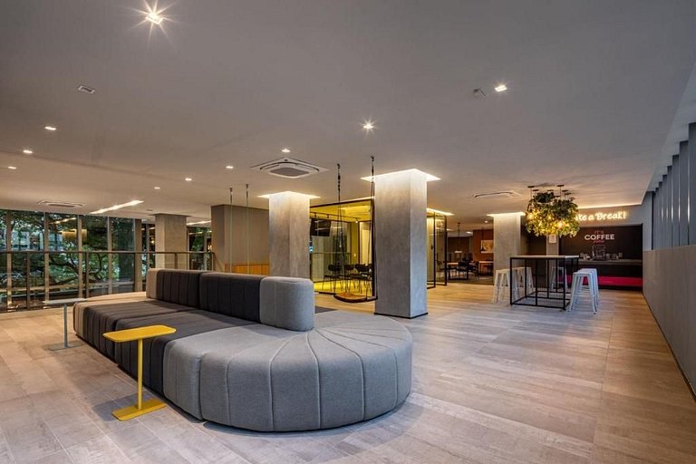 Studio moderno na regiao da Paulista- Faça td a pé