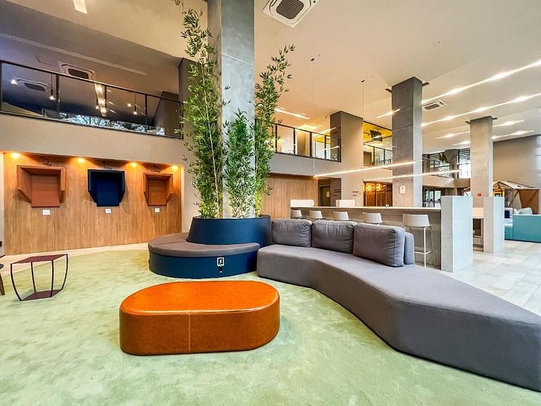 Studio moderno na regiao da Paulista- Faça td a pé