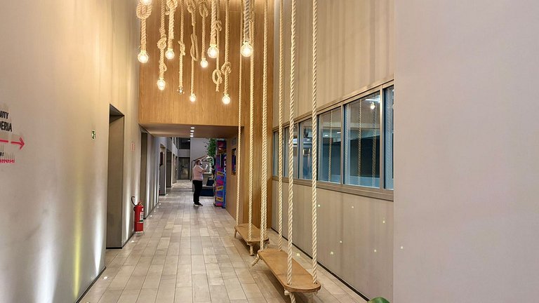 Studio moderno na regiao da Paulista- Faça td a pé