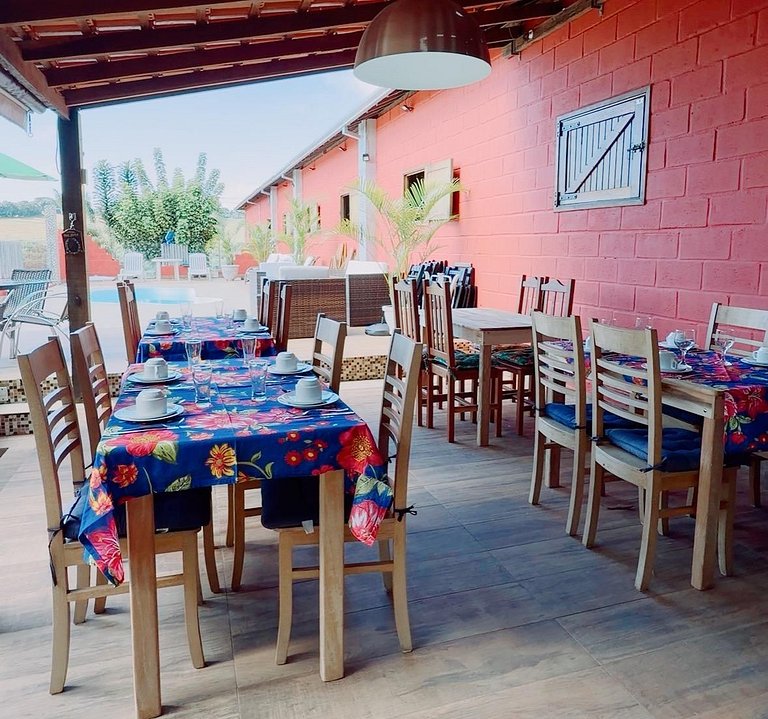 Experiência em celeiro com cavalos à porta