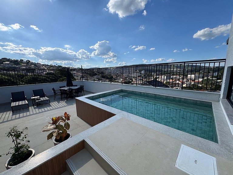 Flat Novo e Moderno na Melhor Localização!