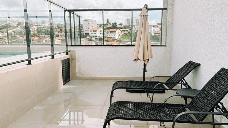 Apto Novo com Lazer Completo - Perto do Centro