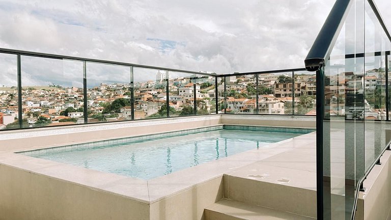 Apto Novo com Lazer Completo - Perto do Centro