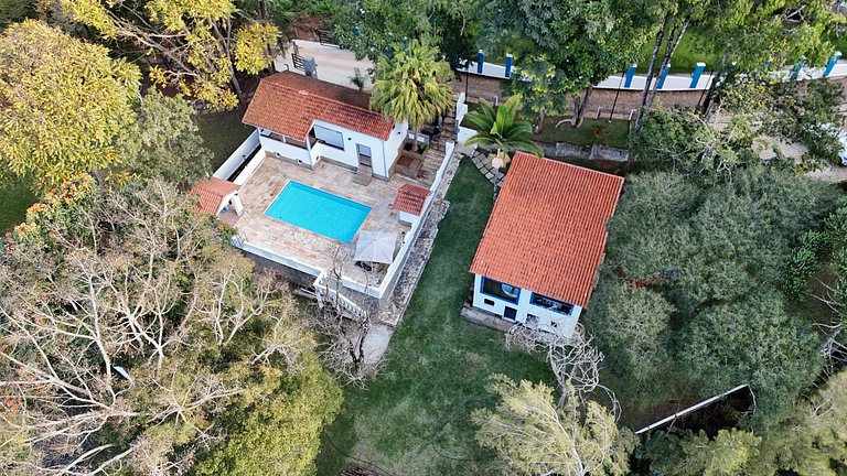 Chalé Exclusivo com Banheira e Lareira